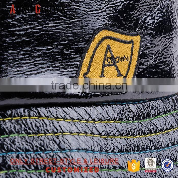 New Style Popular Leather Bucket Hat