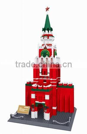 Scale Model Famous Building Block stacking blocks