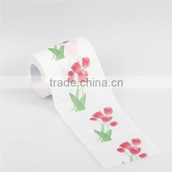 Standard Jumbo Roll Size Toilet Tissue Type Custom Printed Toilet Pape