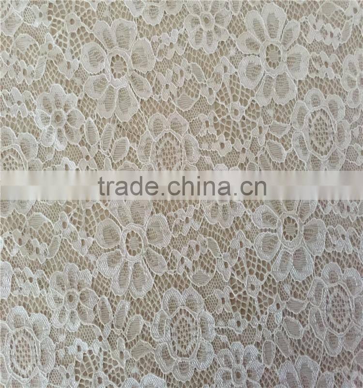 wholesale designed Machine Knitted african voile lace