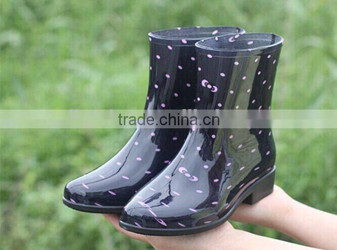 PVC Galoshes Ladies Rain boots