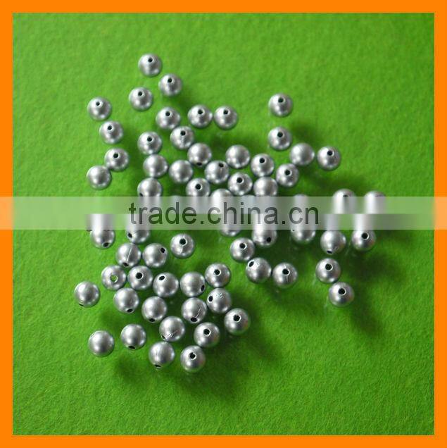 Silver Round Pearl Beads Jewelry