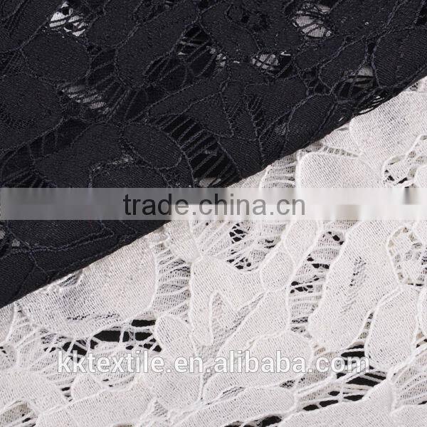 2016 new fashion black long lace evening gown african lace fabric
