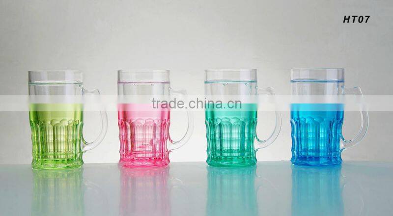 double wall plastic freezer mug with logo printing