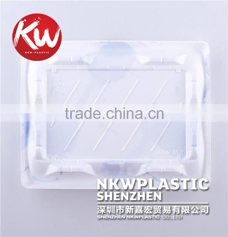 KW-0003 disposable Plastic Sushi Trays Sushi Containers Sushi Boxes Sushi Tray Container With Clear Lid