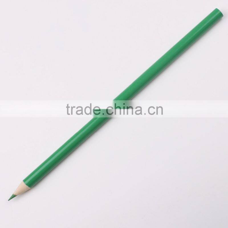 Promotional high quality wooden rainbow color art drawing pencils