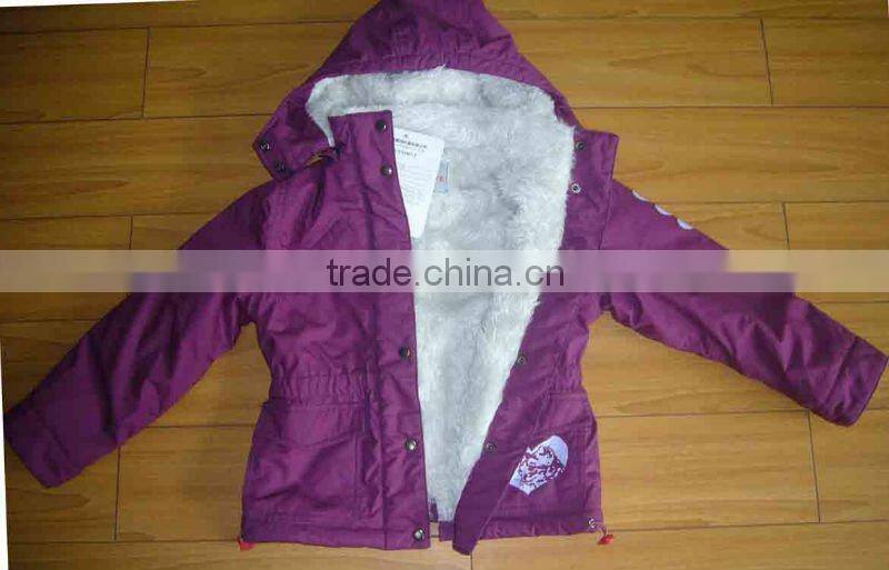 Girls pink Cotton cotton varsity coats and jackets