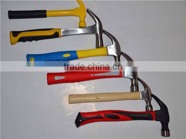 Professional mini/polishing/fiberglass/drop forged steel/pile/best and high claw hammer