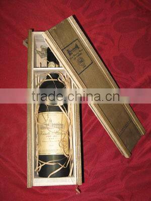 JINLINYUAN direct sale wooden wine box with 2 bottle,welcome to order