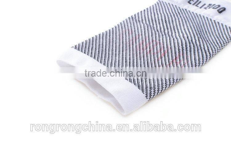 Medical Sport Foot Compression Sleeves White Plantar Fasciitis Sleeve For Unisex