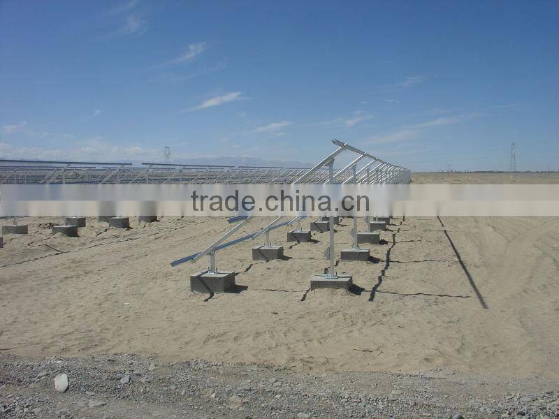 high quality solar panel ground mount system solar power system solar mounting kit