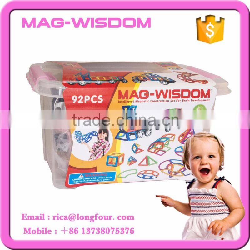 3D Magnetic Building Toys For Preschoolers 108PCS