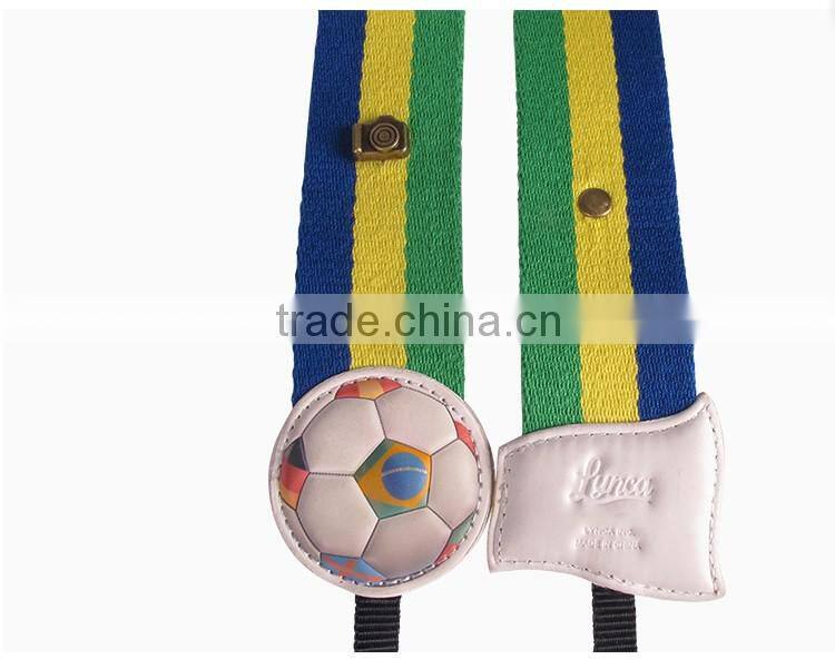 World Cup Brazil Team Camera Straps flag or football For Nikon for Sony for Canon for Olympus for Pentax for Leica
