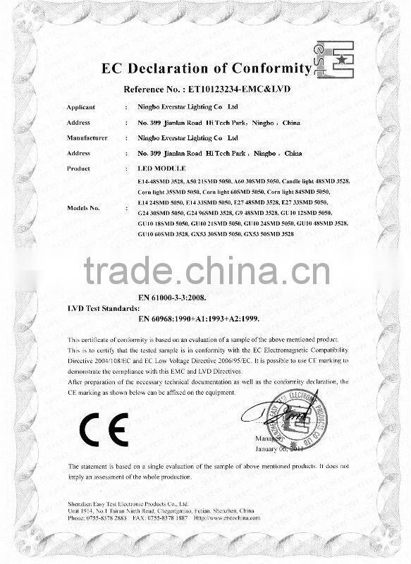 4W 360LM GU10 led spot light, led bulb