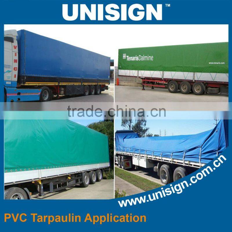 Unisign Multi-Color Waterproof Fabric PVC Tarpaulin Truck Cover