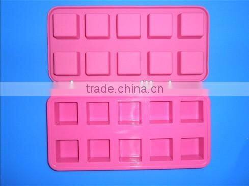 2014 newest bar shape Silicone chocolate candy mold