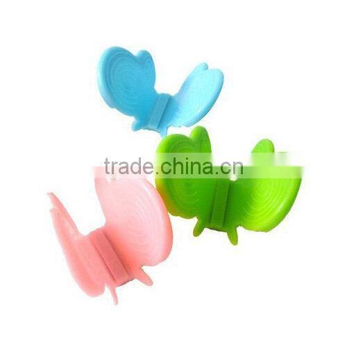 silicone lovely dog shaped silicone oven mitts