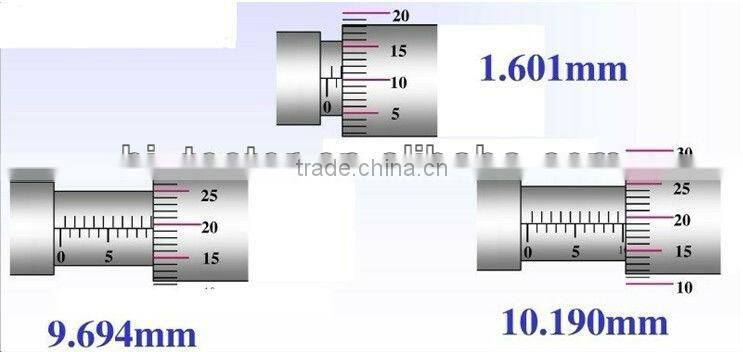micrometer heads;micrometer;precision micrometer head;inside outside micrometer head;