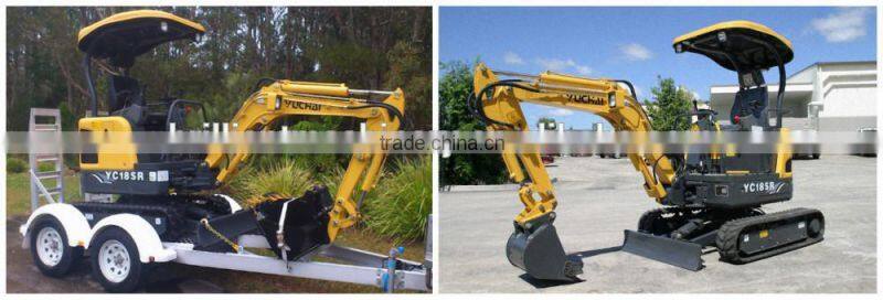 Chinese New 2 Ton Mini Track Excavator for Sale