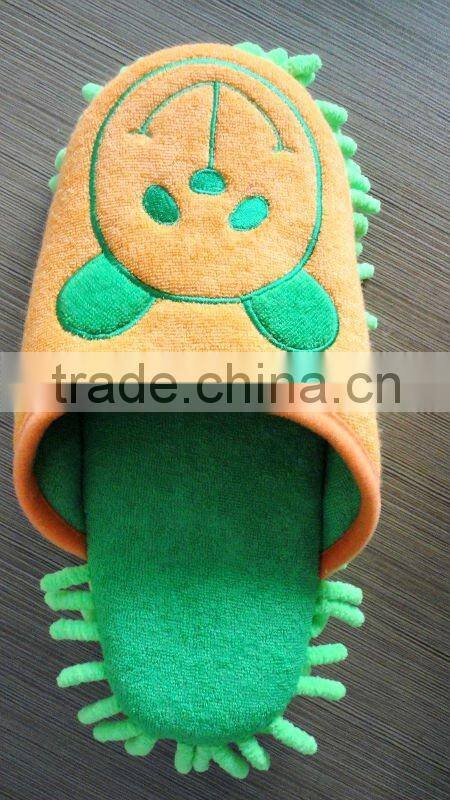 Indoor cleaning slipper