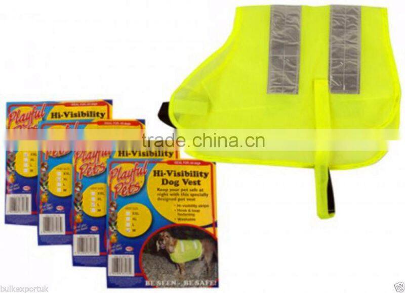 High visibility breathable Chalecos reflectantes perro for safety protection night