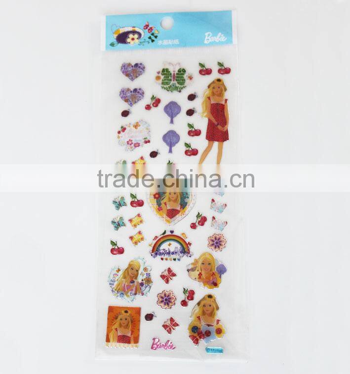 2015 Hot-selling interesting sticker,home decoration epoxy sticker,High quality custom epoxy sticker