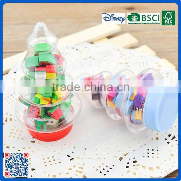 wholesale fancy custom shaped rubber eraser for gift