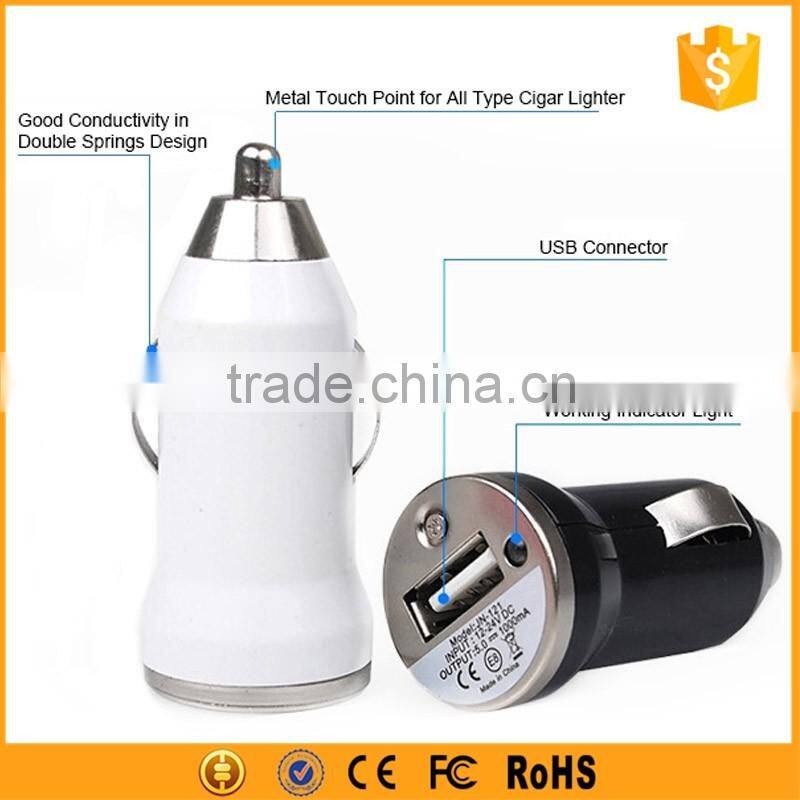 Custom Micro USB Car Charger with Single Port