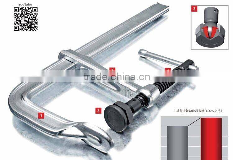 Stainless steel f type hose clamp for manufacturing automation SGM series