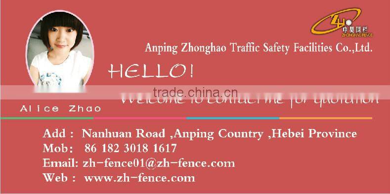 Anping Zhonghao Factory galvanized euro fence