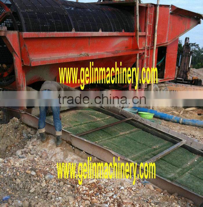 Gold washing trommel