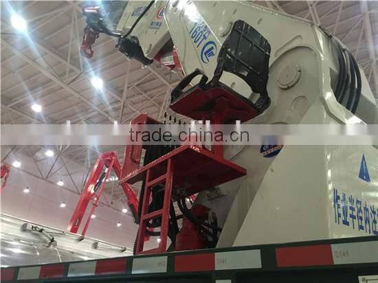 80ton 200ton Mobile Hydraulic Telescopic Boom Bucket Truck with Heavy Crane