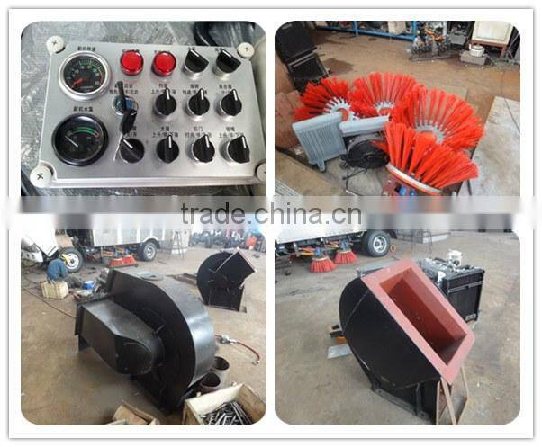 street cleaning truck street sweeper truck