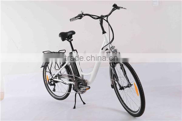 lady 36V 10AH Li-ion Battery Electric euro Bike with Pedal TDF12Z
