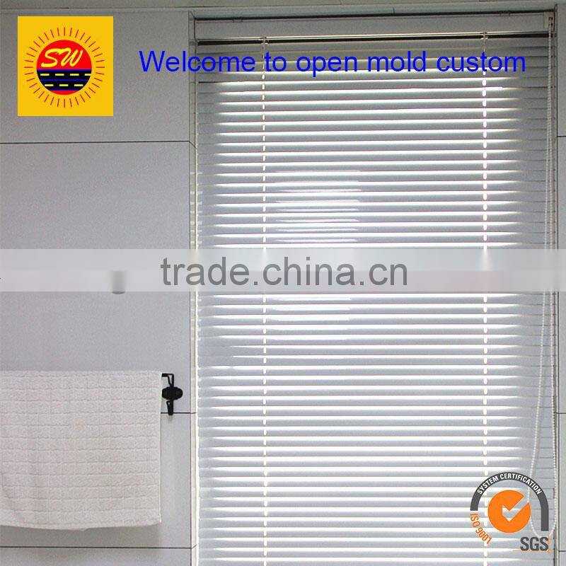 Cheap price waterproof shower pvc blinds