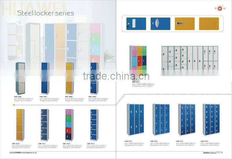 Steel 3 door locker design/Wardrobe/storage