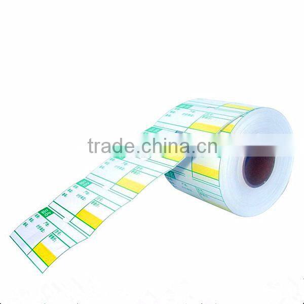 Cheap supermarket shelf small label made in China