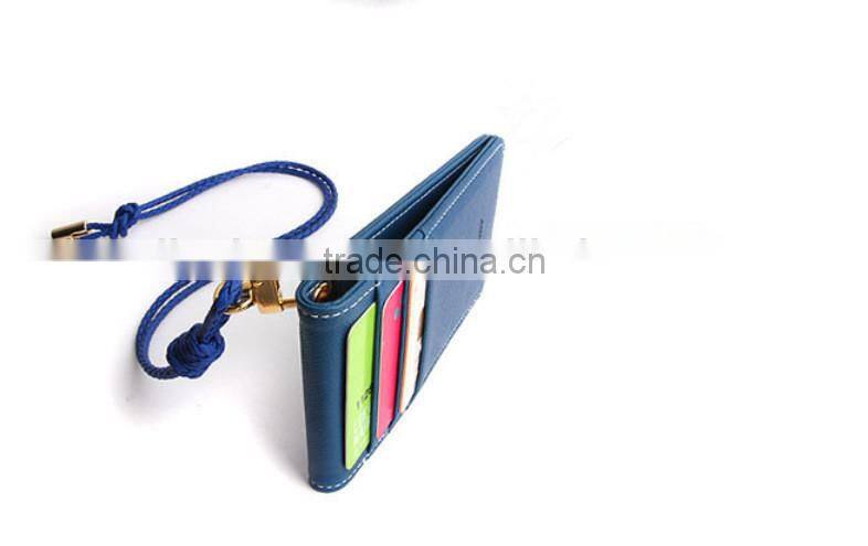 Promotional waterproof card case Credit Card Holder with logo debossed
