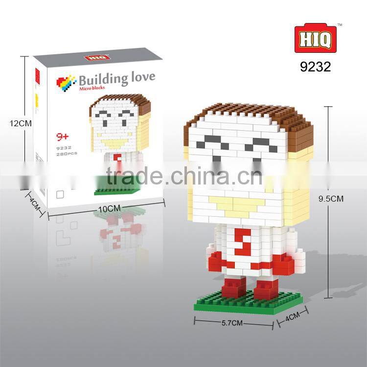 HIQ diamond blocks cartoon plastic toy building blocks toys for kids