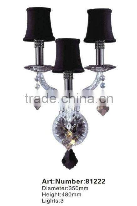 cheap glass hotel wall sconces