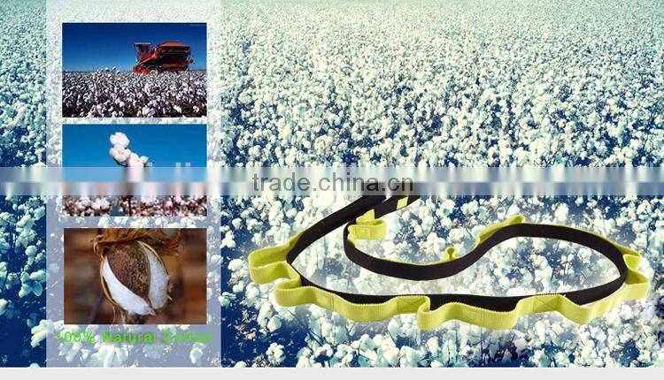 Yoga Stretch Strap Belt, Cotton Stretch Strap