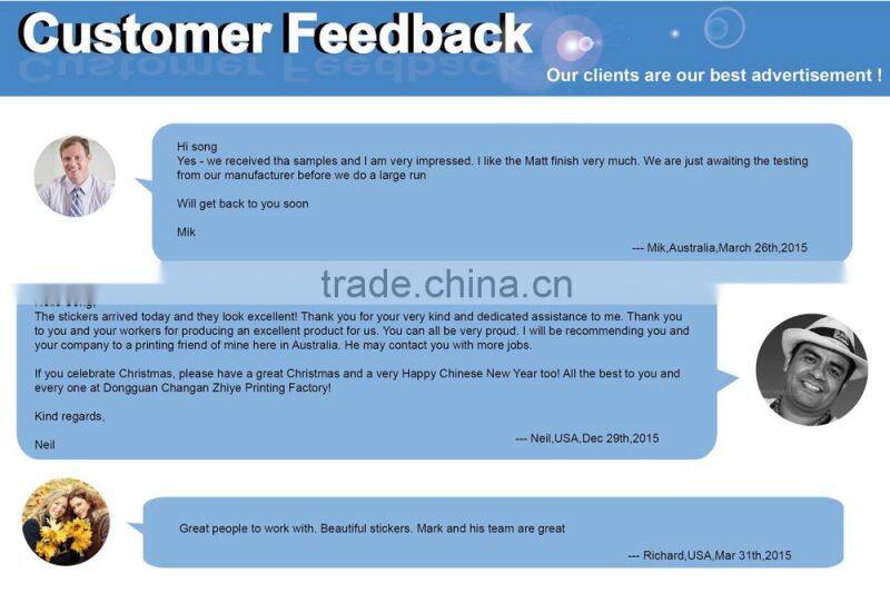 High Quality Custom Waterproof Self Adhesive Electronic Private Label