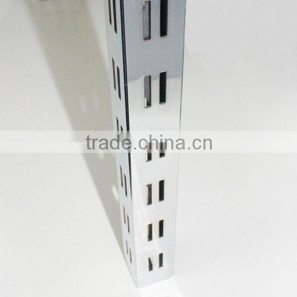 38*38mm Double holes metal slot tube