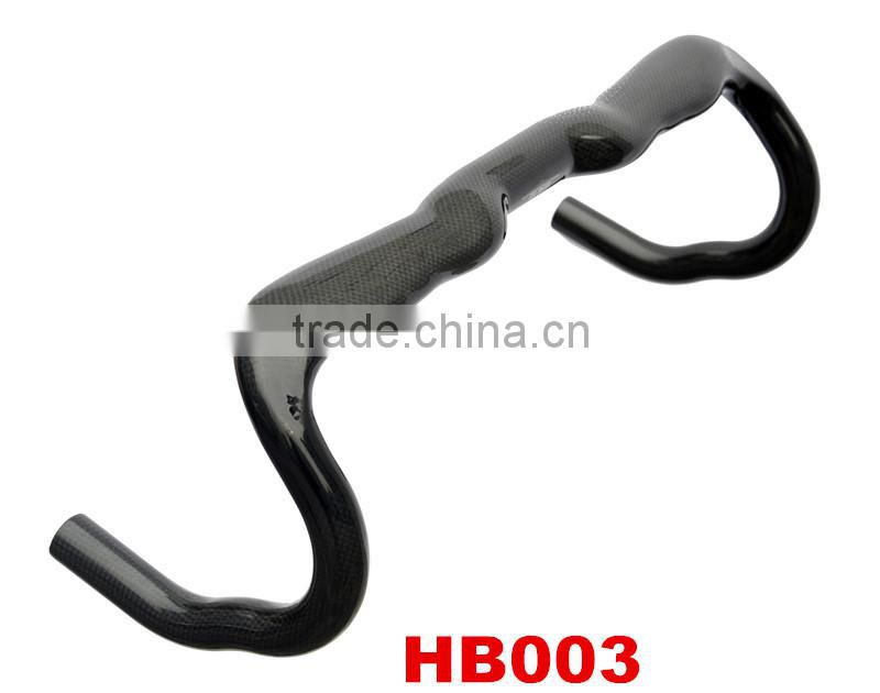 2014 dengfu cheap carbon handlebar for carbon road bicycle HB003