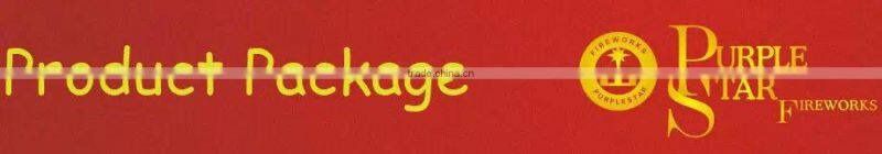 PS8004 8s 1.4G UN0336 Star Thunder 7" Hand-hold Roman Candle