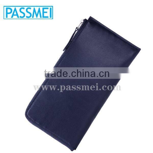 Genuine Leather Wallet,Man's Zippered Wallet Personalized Wallet