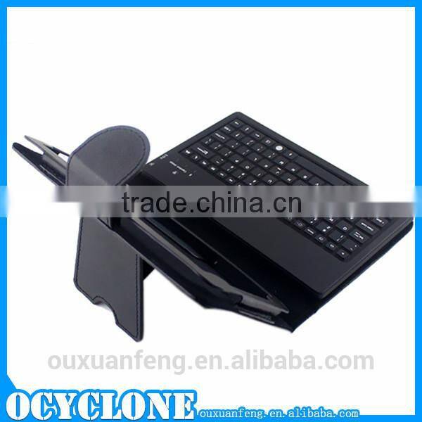 Bluetooth keyboard leather case for samsung galaxy tab 3 7.0 p3200 made in china