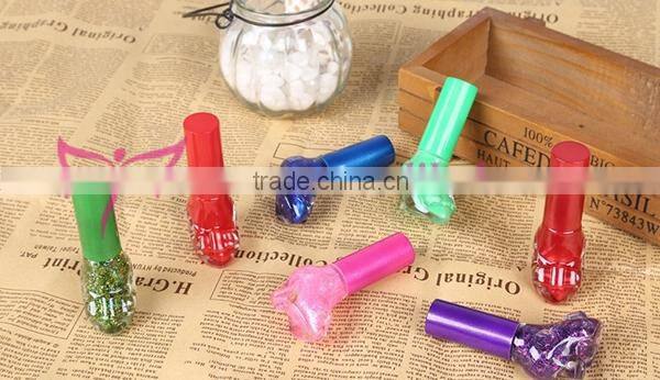 Lady shoe design nail polish/nail lacquer