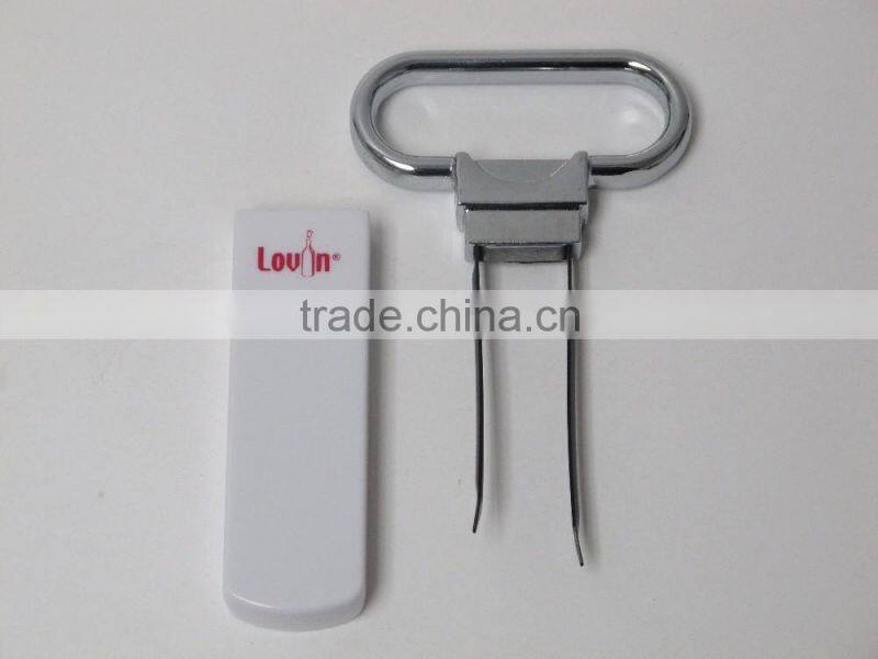 ah so, 2 pin opener , old wine opener