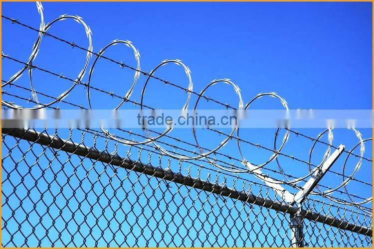 Hot sale high quality razor barbed wire/ military concertina wire